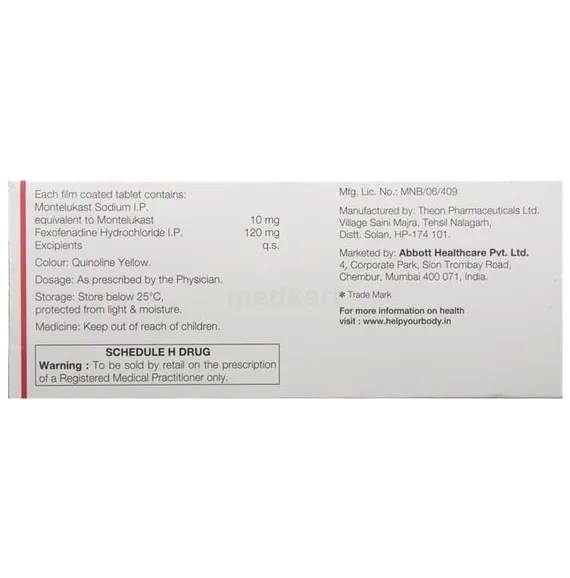 monti fx tablet 10's